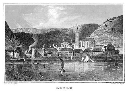 Ansicht von Lorch, 1862