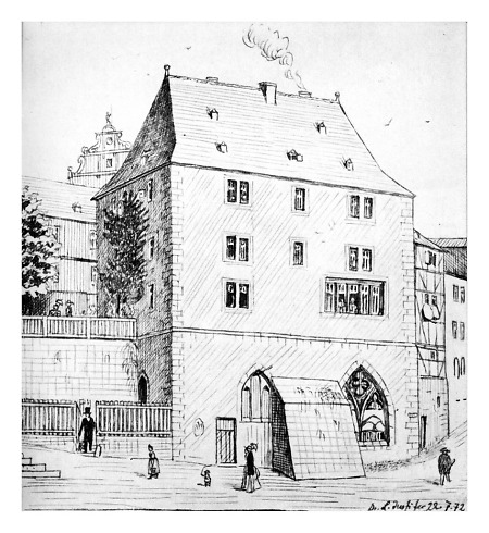 Der Kärner in Marburg, 1872