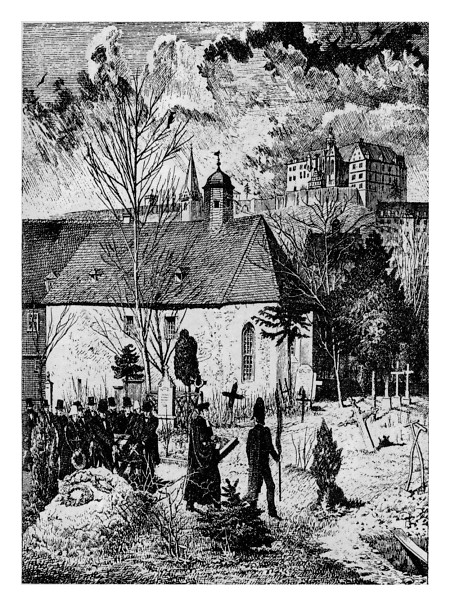 An der Siechenkapelle St. Jost, 1878