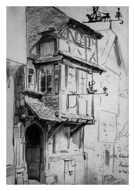 In der Augustinergasse, 1884