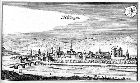 Ansicht von Melsungen, 1646