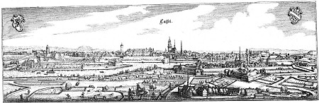 Ansicht von Kassel, 1655