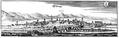 Ansicht von Eschwege, 1646