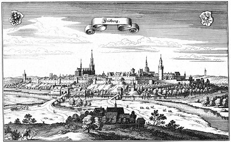 Ansicht von Friedberg, 1646