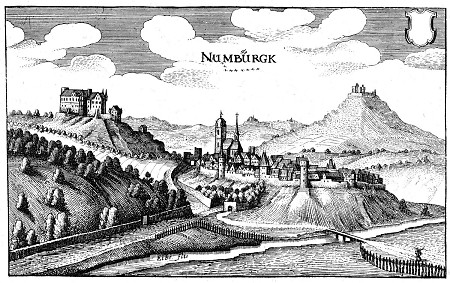 Ansicht von Naumburg, 1646