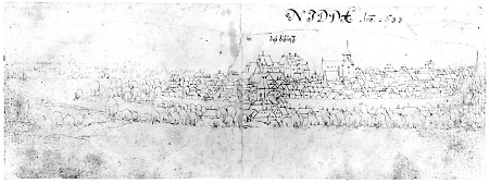 Nidda von Nordwesten, 1633