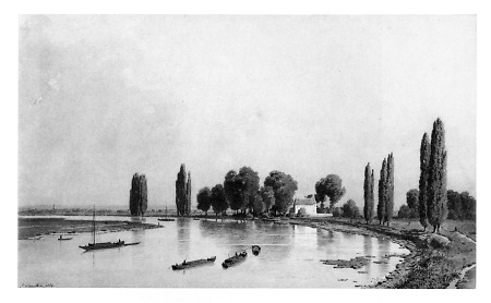 Ansicht der Gerbermühler bei Oberrad, 1862