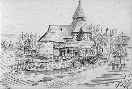 Ansicht von Odenhausen, 1898