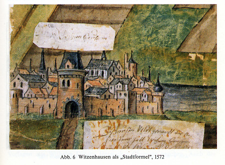 Ansicht von Witzenhausen, 1572