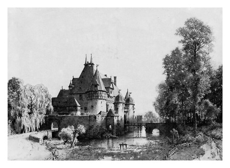 Das alte Rödelheimer Schloss, 1867