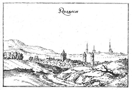 Ansicht von Rosbach, 1605