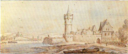 Rüdesheim von Osten, 1636