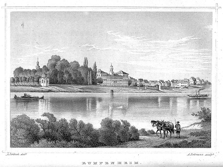 Ansicht von Rumpenheim, 1850