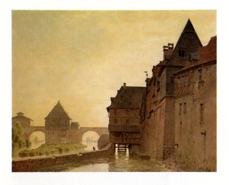 Ansicht der Mühle am Müllermain, 1866