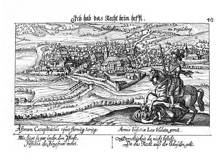 Ansicht von Schlüchtern, 1626