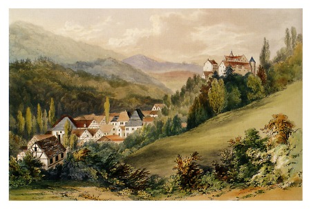 Ansicht von Schönberg, um 1865