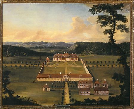 Ansicht des Jagdhofes Zwiefalten, 18. Jahrhundert