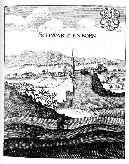 Ansicht von Schwarzenborn, 1646