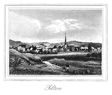 Ansicht von Selters, 1862