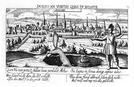 Ansicht von Solms, 1627