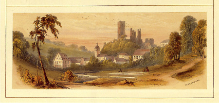 Ansicht von Sonnenberg, um 1845