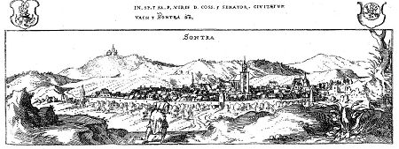 Ansicht von Sontra, 1605