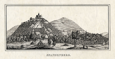 Ansicht Spangenbergs, Mitte 19. Jahrhundert