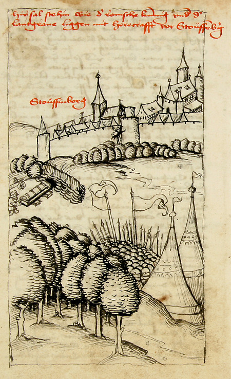 Belagerung von Staufenberg, um 1500