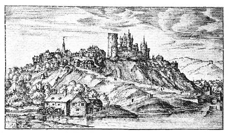 Ansicht von Trendelburg, 1591