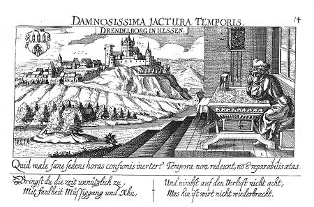 Ansicht von Trendelburg, 1627