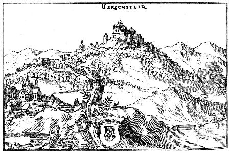 Ansicht von Ulrichstein, 1605