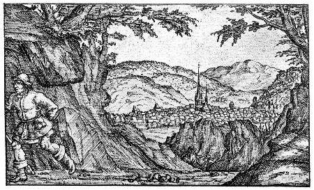 Ansicht von Waldkappel, 1591