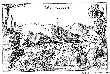 Ansicht von Waldkappel, 1605