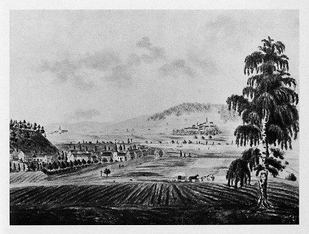 Ansicht von Wega mit Wellen und Bergheim im Hintergrund, 1860