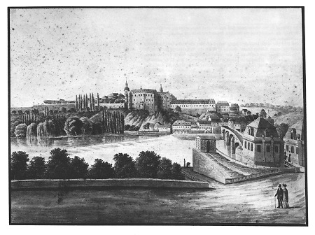 Ansicht von Weilburg, um 1825