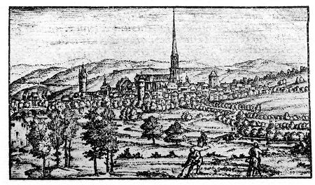 Ansicht von Wetter, 1591