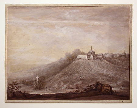 Ansicht von Kloster Altenberg bei Wetzlar, 1807