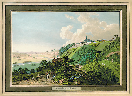 Ansicht von Kloster Altenberg nahe Wetzlar, um 1815