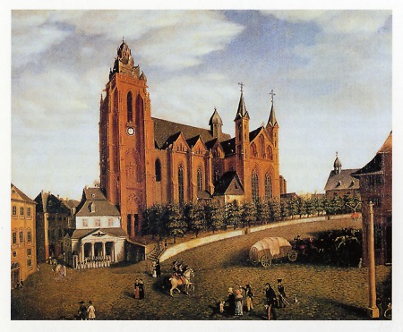 Ansicht des Wetzlarer Doms, 1826