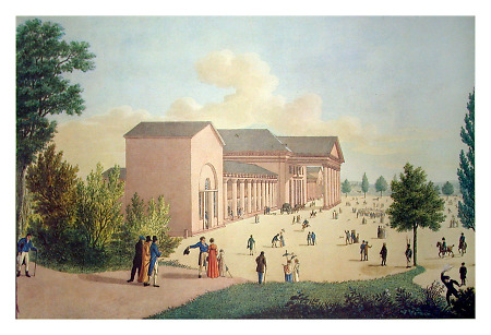 Ansicht des alten Kurhauses, 1810/11