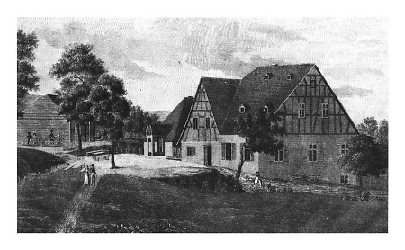 Ansicht der Dietenmühle bei Wiesbaden, 1825/30