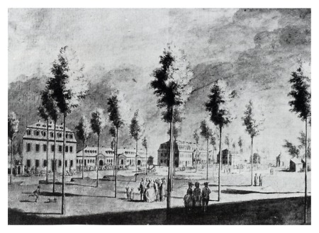 Ansicht der Promenade, 1783