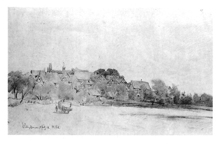 Ansicht von Willingshausen, 1886