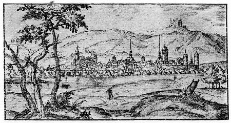 Ansicht von Witzenhausen, 1591