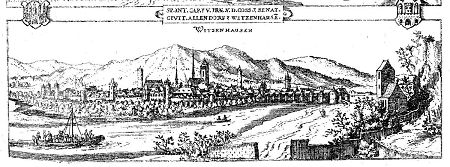 Ansicht von Witzenhausen, 1605