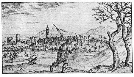 Ansicht von Wolfhagen, 1591