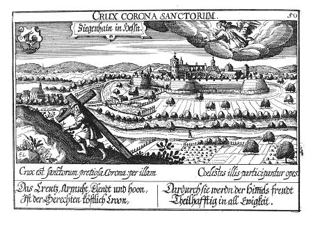 Ansicht von Ziegenhain, 1631