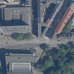 Die Lage von Frankfurt, Dominikanerkloster im Orthofoto Die Lage von Frankfurt, Dominikanerkloster im Orthofoto