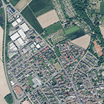 Die Lage von Reinhardshof im Orthofoto