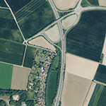 Die Lage von Erbenheimer Warte im Orthofoto